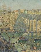 View of the Bridge Ernest Lawson